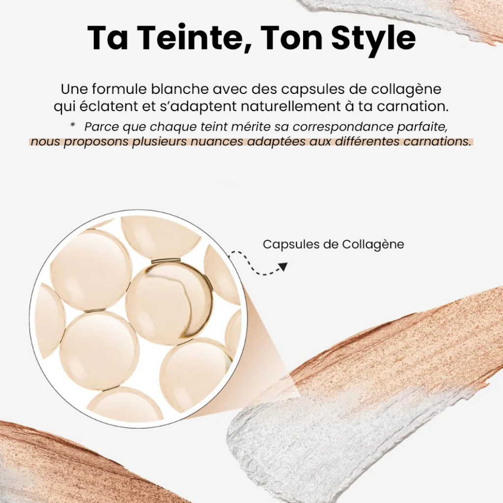 Fond de Teint Stick Auto-Adaptable 2-en-1