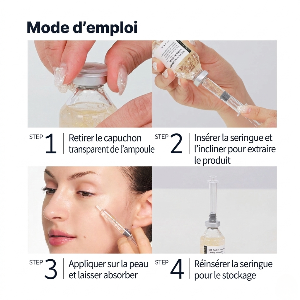 Ampoule Collagène de Soie Coréenne