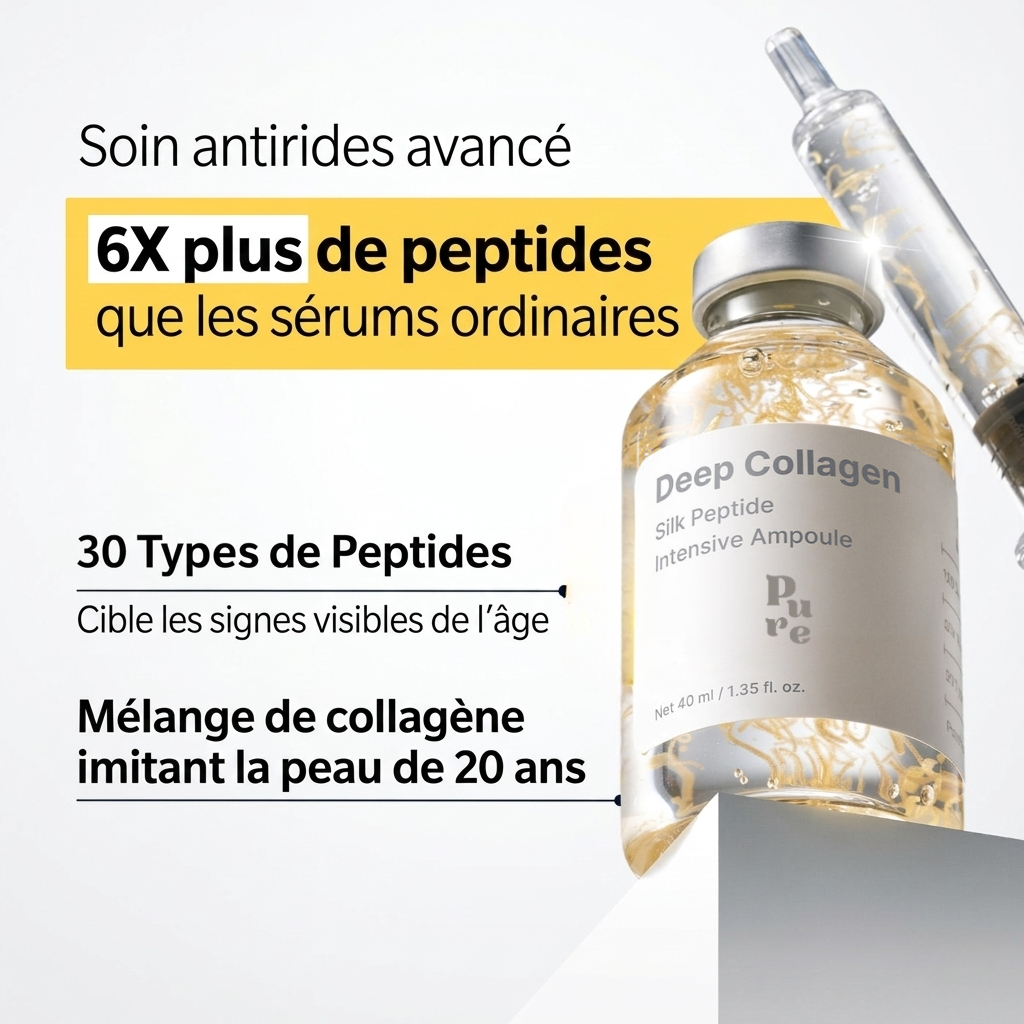 Ampoule Collagène de Soie Coréenne